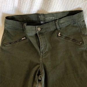 Army green pants size 14